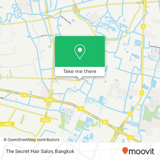 The Secret Hair Salon map