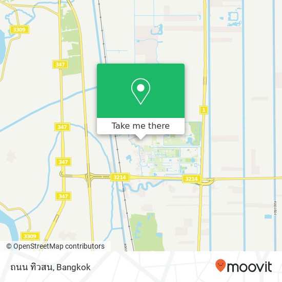 ถนน ทิวสน map