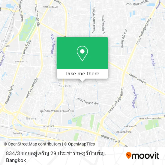 834 / 3 ซอยอยู่เจริญ 29 ประชาราษฎร์บำเพ็ญ map