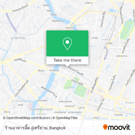 ร้านอาหารอี๊ด @ศรีย่าน map