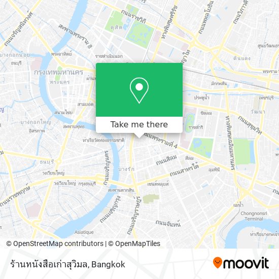 ร้านหนังสือเก่าสุวิมล map