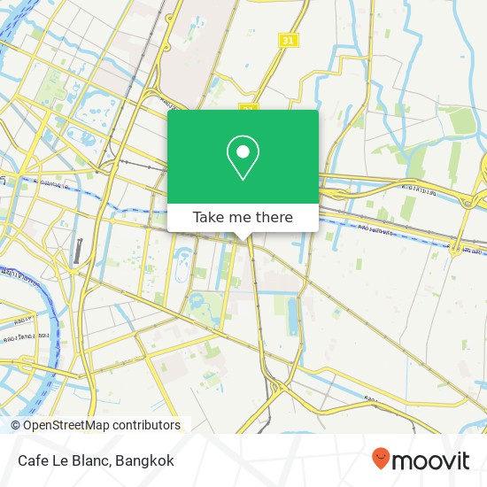 Cafe Le Blanc map