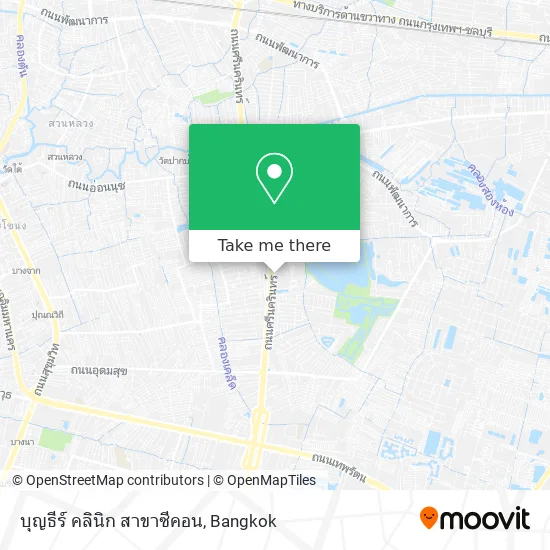 บุญธีร์ คลินิก สาขาซีคอน map