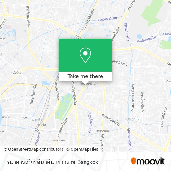 ธนาคารเกียรตินาคิน เยาวราช map