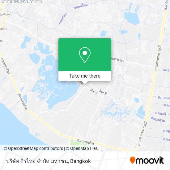 บริษัท ถิรไทย จำกัด มหาชน map