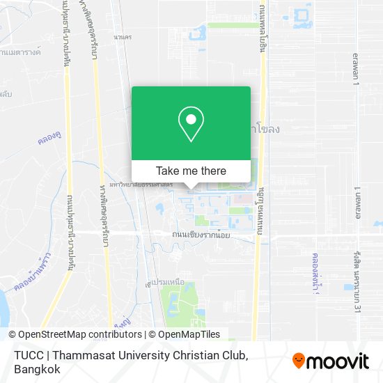 TUCC | Thammasat University Christian Club map