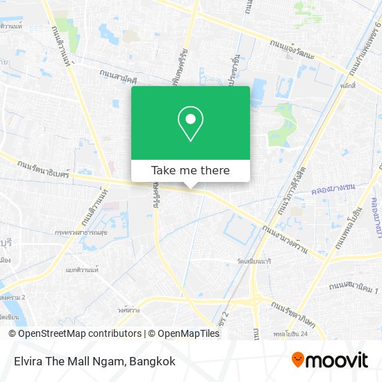 Elvira The Mall Ngam map