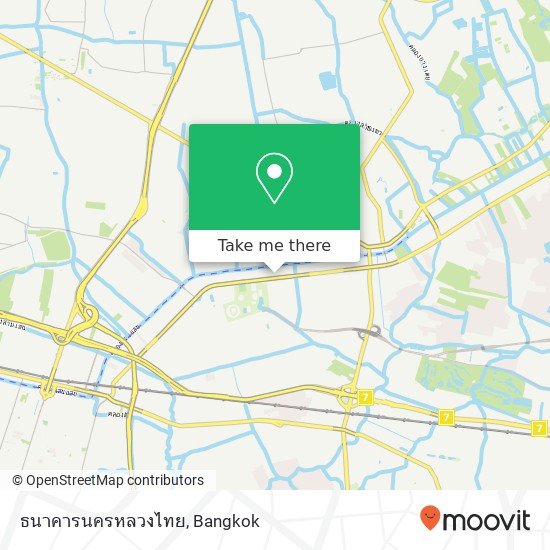 ธนาคารนครหลวงไทย map