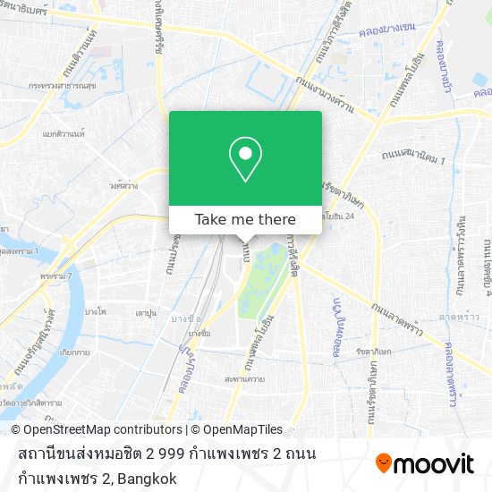 สถานีขนส่งหมอชิต 2 999 กำแพงเพชร 2 ถนน กำแพงเพชร 2 map