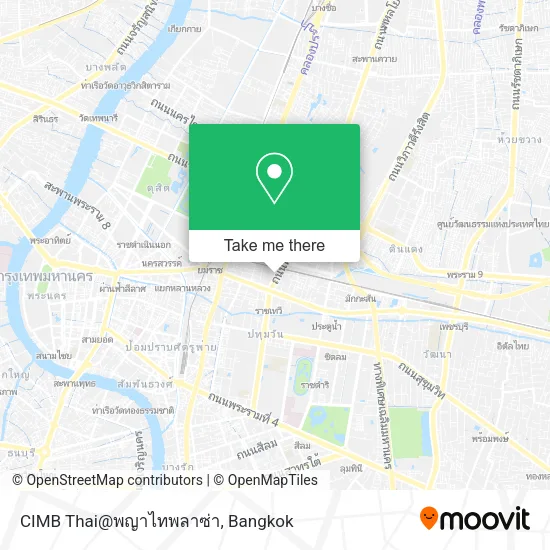 CIMB Thai@พญาไทพลาซ่า map