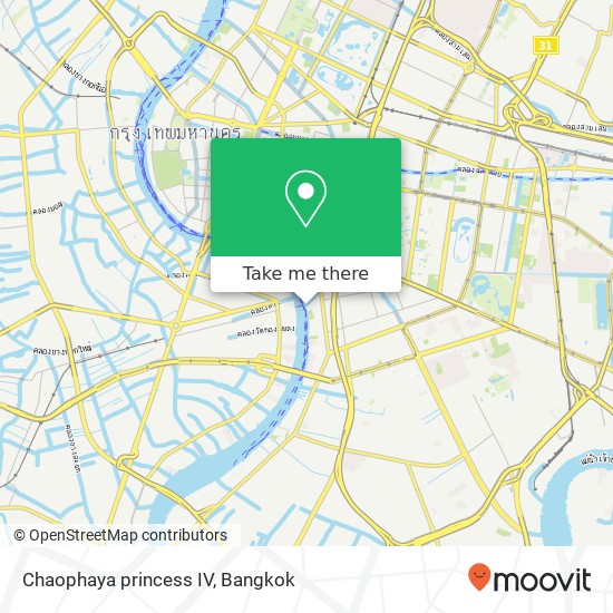 Chaophaya princess IV map