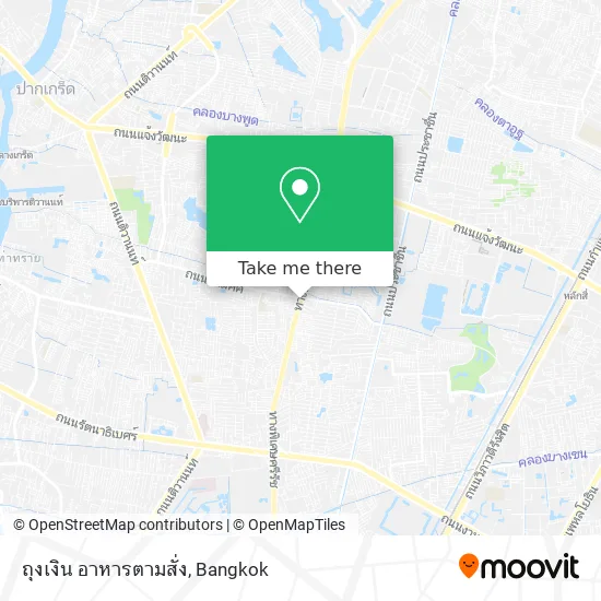 ถุงเงิน อาหารตามสั่ง map
