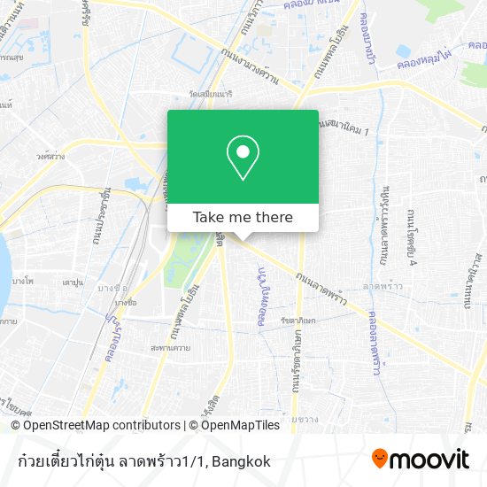 ก๋วยเตี๋ยวไก่ตุ๋น ลาดพร้าว1/1 map