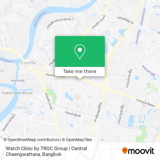 Watch Clinic by TROC Group | Central Chaengwattana map