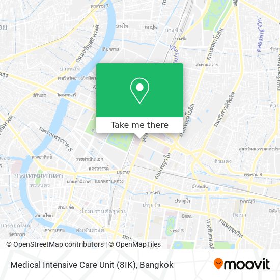 Medical Intensive Care Unit (8IK) map