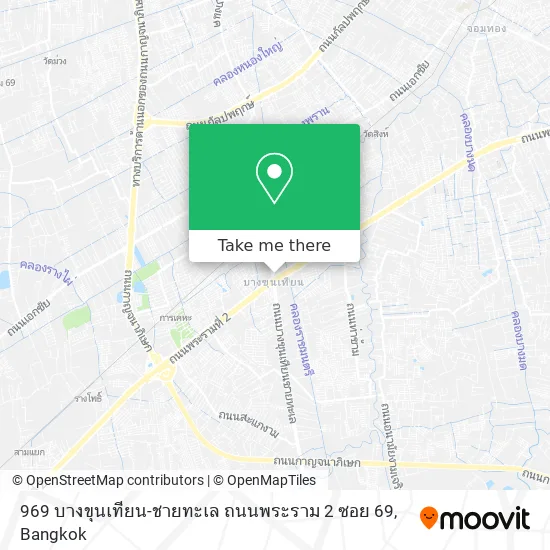 969 บางขุนเทียน-ชายทะเล ถนนพระราม 2 ซอย 69 map