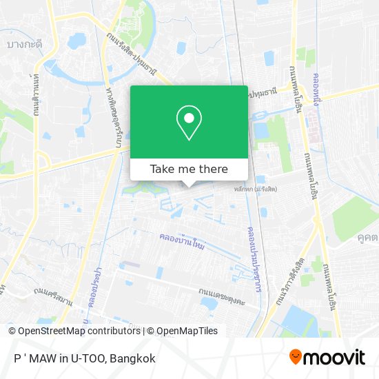 P ' MAW  in  U-TOO map