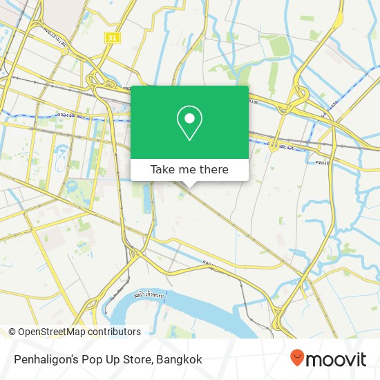 Penhaligon's Pop Up Store map