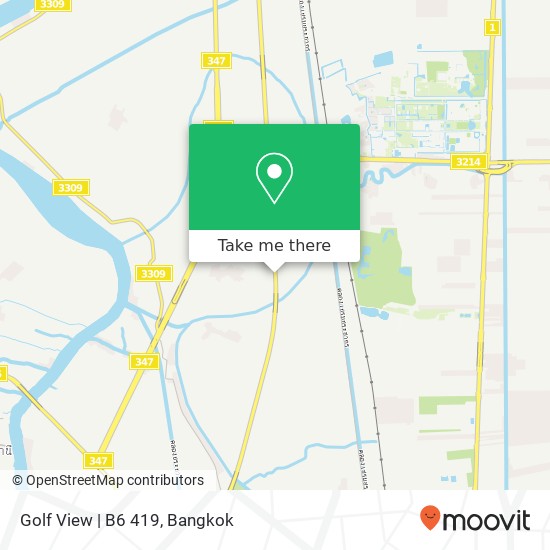 Golf View | B6 419 map