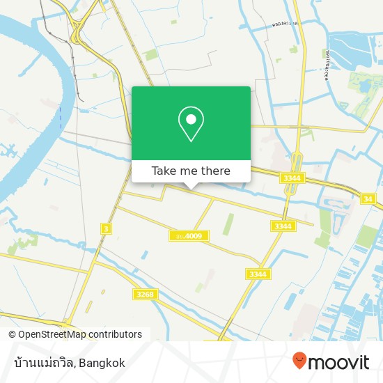 บ้านแม่ถวิล map