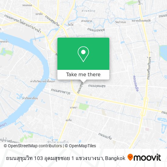 ถนนสุขุมวิท 103 อุดมสุขซอย 1 แขวงบางนา map