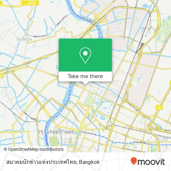 สมาคมนักข่าวแห่งประเทศไทย map