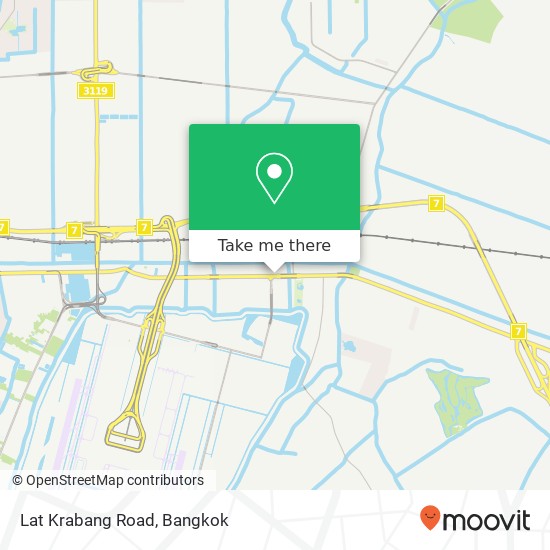 Lat Krabang Road map