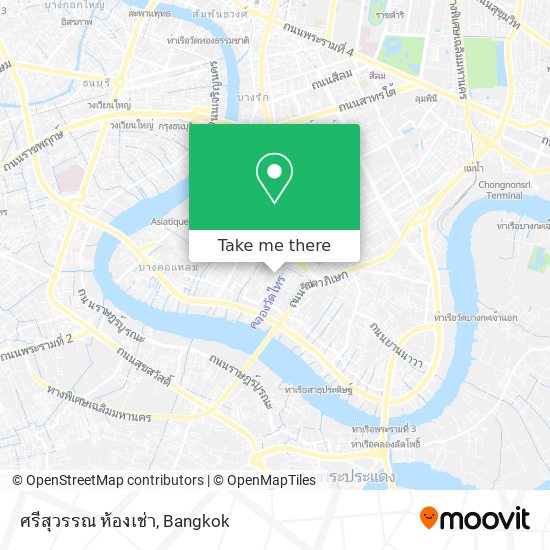 ศรีสุวรรณ ห้องเช่า map