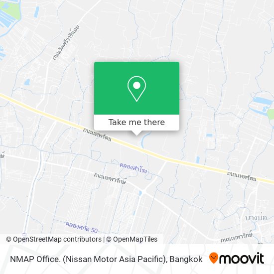 NMAP Office. (Nissan Motor Asia Pacific) map