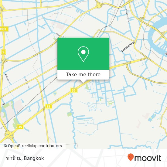 ท่าข้าม map