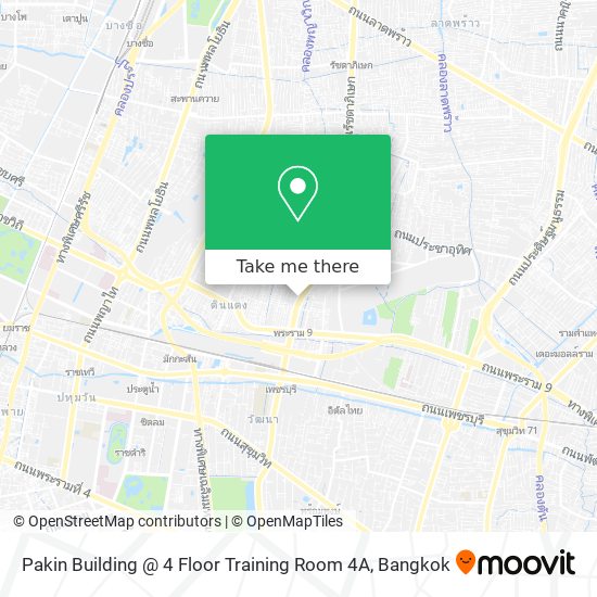 Pakin Building @ 4 Floor Training Room 4A map