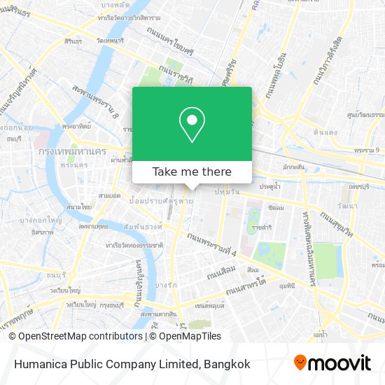 Humanica Public Company Limited map