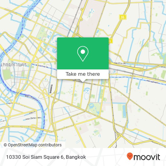 10330 Soi Siam Square 6 map