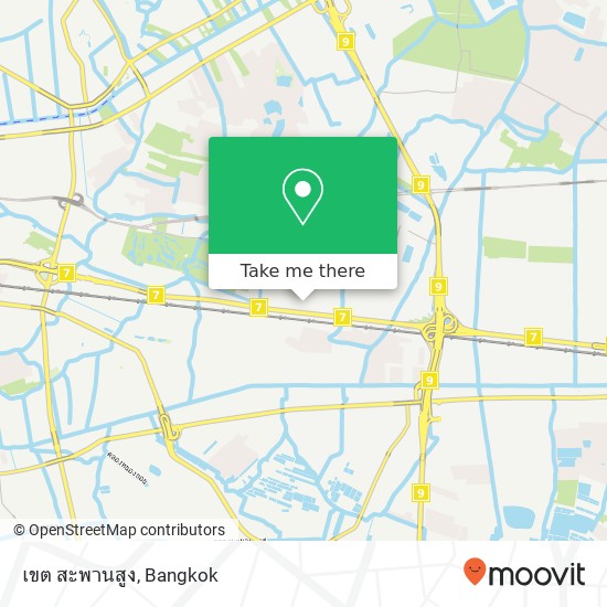 เขต สะพานสูง map