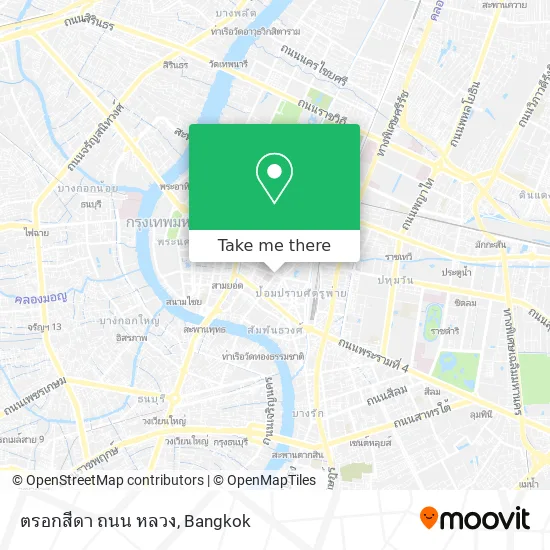 ตรอกสีดา ถนน หลวง map