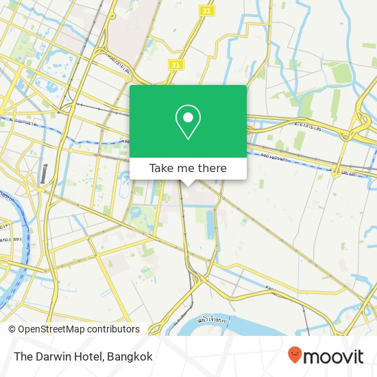 The Darwin Hotel map