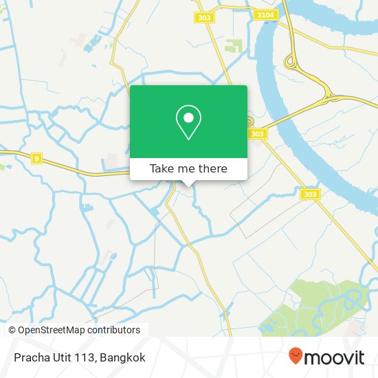 Pracha Utit 113 map