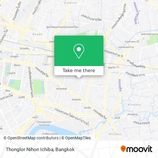 Thonglor Nihon Ichiba map