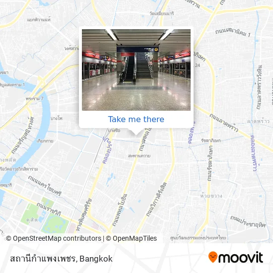สถานีกำแพงเพชร map