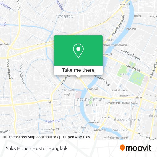 Yaks House Hostel map