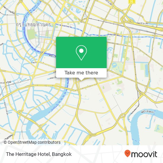 The Herritage Hotel map