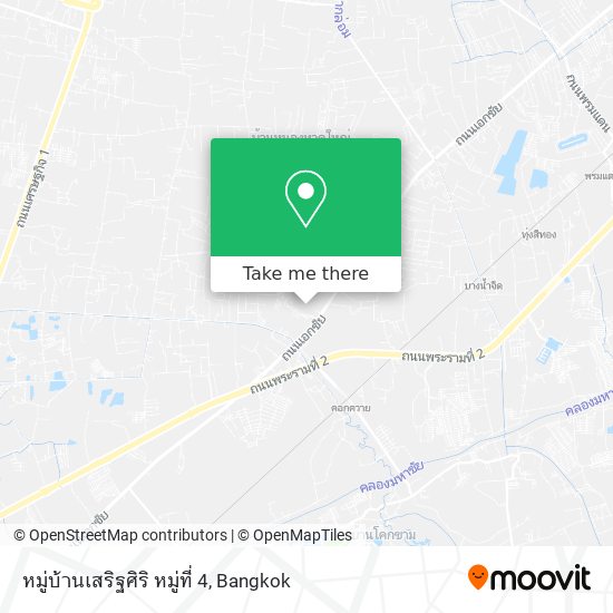 หมู่บ้านเสริฐศิริ หมู่ที่ 4 map