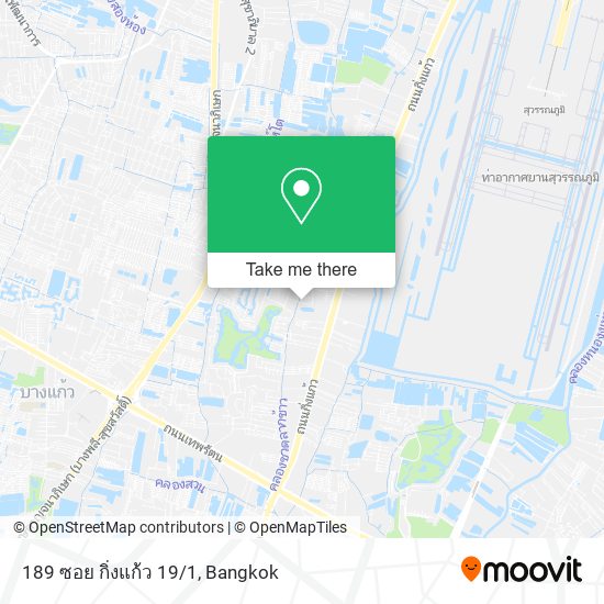 189 ซอย กิ่งแก้ว 19/1 map