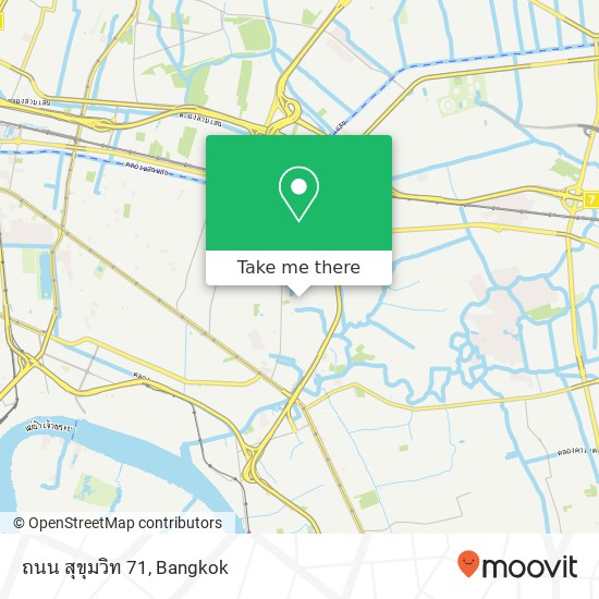 ถนน สุขุมวิท 71 map