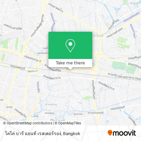 โคโค่ บาร์ แอนท์ เรสเตอร์รอง่ map