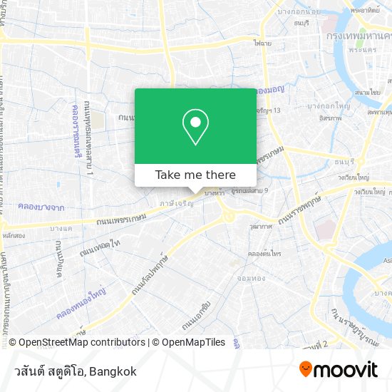วสันต์ สตูดิโอ map