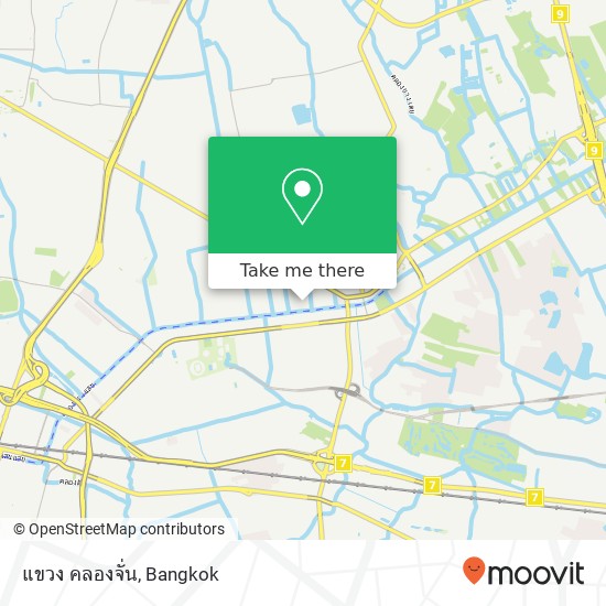 แขวง คลองจั่น map