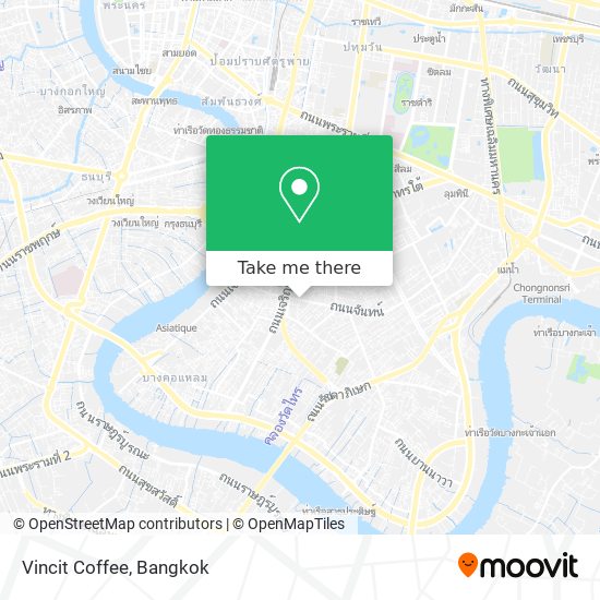 Vincit Coffee map