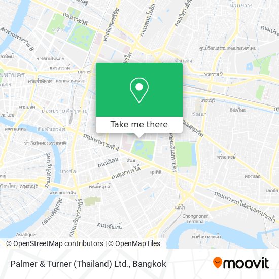 Palmer & Turner (Thailand) Ltd. map