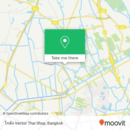 โกดัง Vector Thai Shop map